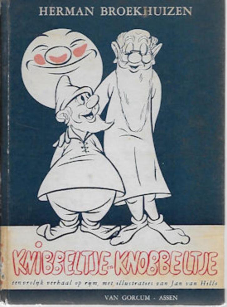 Herman Broekhuizen: Knibbeltje en Knobbeltje (antiq., 1955), Boeken, Overige Boeken, Gelezen, Ophalen of Verzenden