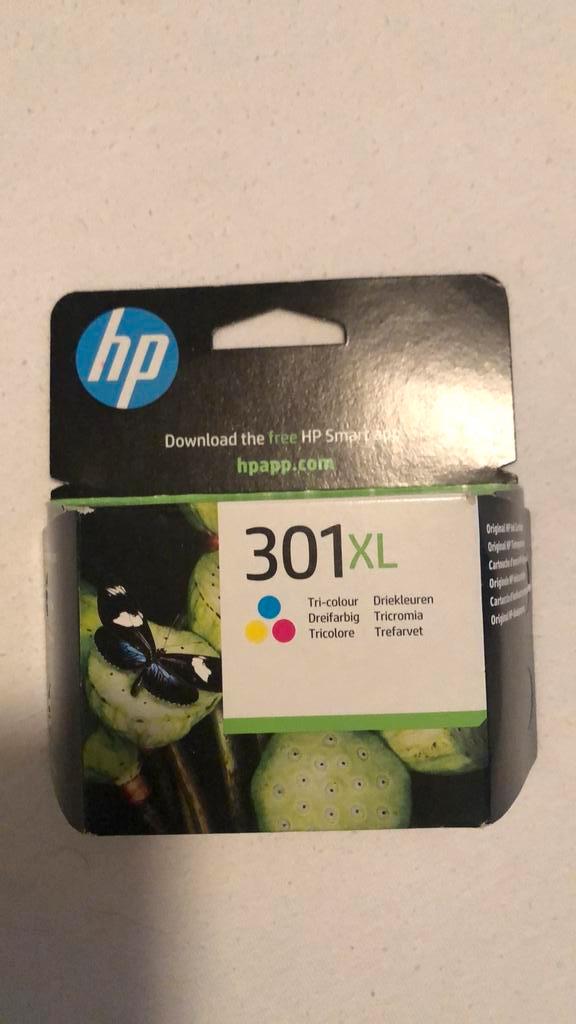 HP 301XL originele high-capacity drie-kleuren inktcartridge, Computers en Software, Printerbenodigdheden, Nieuw, Ophalen of Verzenden
