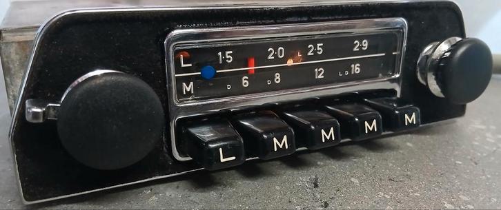 Blaupunkt Fort P7 Oldtimer Autoradio Vintage, Auto diversen, Autoradio's, Zo goed als nieuw, Ophalen of Verzenden