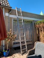 Ladder aluminium 2 * 12, Ophalen, Gebruikt, 4 meter of meer