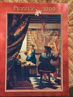 VERMEER puzzel schilderij Allegorie op de schilderkunst, Ophalen, 500 t/m 1500 stukjes, Nieuw