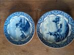 Delfts blauw wandborden, Ophalen
