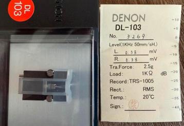 Denon DL-103 mc element beschikbaar voor biedingen