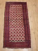 Vintage handgeknoopt perzisch tapijt beloutch 202x101