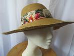 strawmix hoed  met sjaalversiering mt 57 van one & one hat', Kleding | Dames, Hoeden en Petten, 56 of 57 cm (M, 7 of 7⅛ inch)