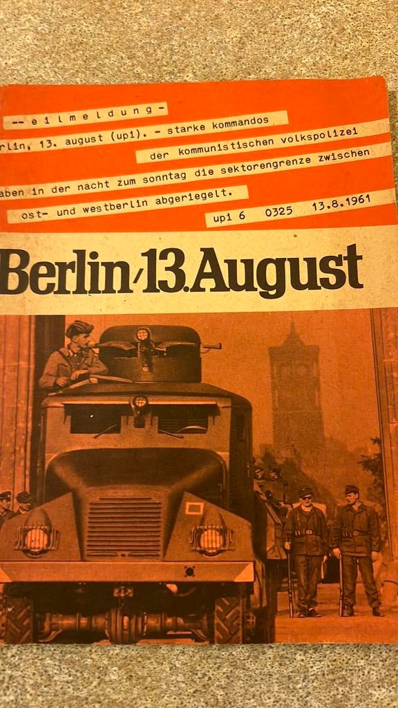 Berlin 13august 1961, Ophalen, Tweede Wereldoorlog, Gelezen