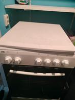 gasfornuis met elektrische oven, Ophalen, Gebruikt, 4 kookzones, Gas