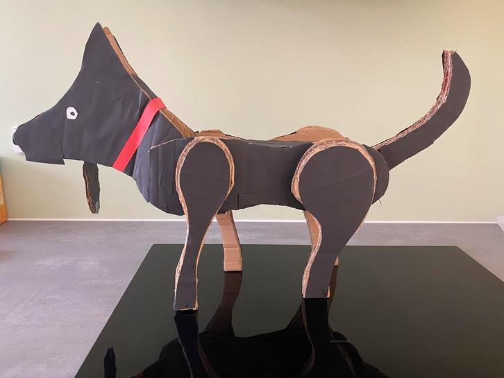 Sinterklaas surprise zwarte hond, Diversen, Sinterklaas, Zo goed als nieuw, Ophalen