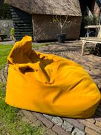 Extreme lounge B-bag zitzak suede okergeel/mosterd, Huis en Inrichting, Zitzakken, Ophalen, Zo goed als nieuw
