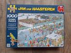 Jan van Haasteren, De Elfstedetocht, puzzel 1000 stukjes, Hobby en Vrije tijd, Denksport en Puzzels, Ophalen of Verzenden, 500 t/m 1500 stukjes