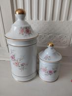 limoge france porcelaine potten 2 stuks, Antiek en Kunst, Antiek | Porselein, Ophalen of Verzenden