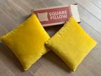 Fatboy Square Pillow, Huis en Inrichting, Ophalen of Verzenden, Zo goed als nieuw, Geel, Vierkant
