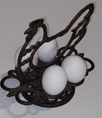 Brocante Gietijzeren Eierskelter of Eierrek, Antiek en Kunst, Ophalen of Verzenden