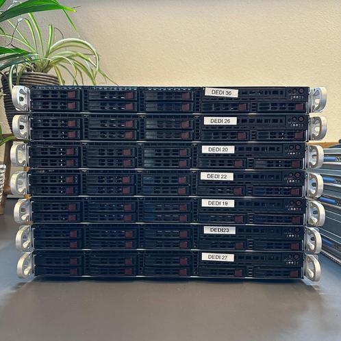 Supermicro SYS-1027R-72RFTP - Foresteer, Computers en Software, Servers, Gebruikt, 2 tot 3 Ghz, 64 GB, Ophalen