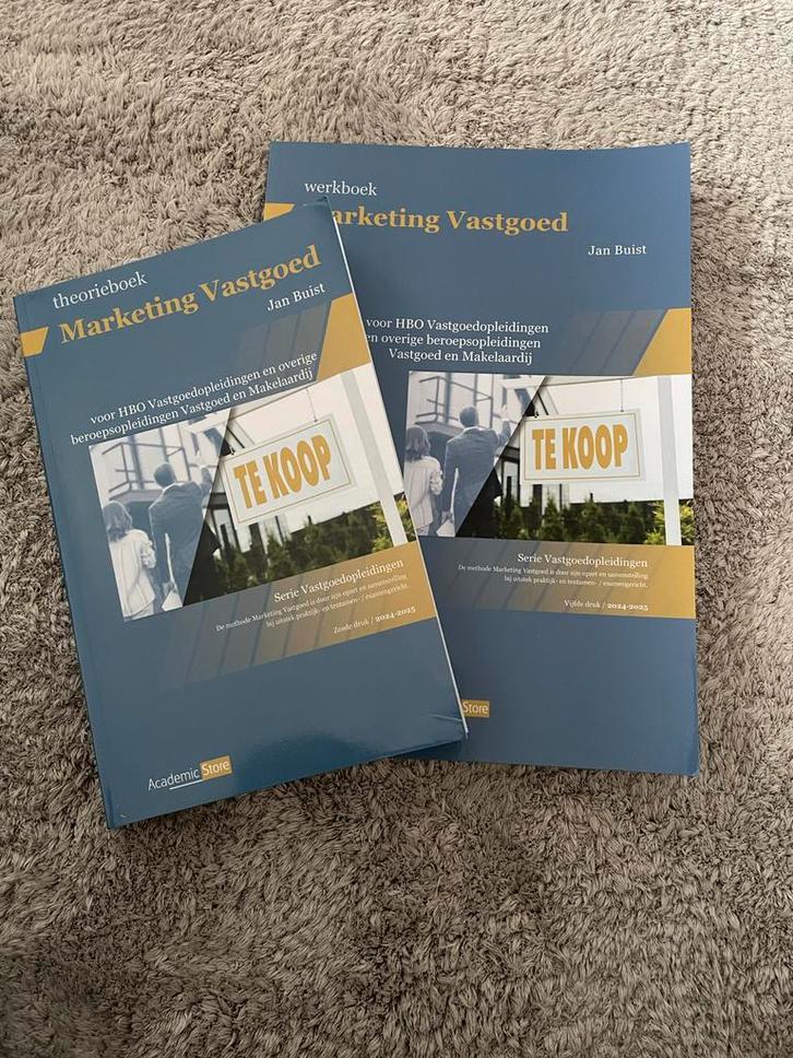 Marketing Vastgoed - Jan Buist (Nieuw), Boeken, Studieboeken en Cursussen, Nieuw, HBO, Beta, Ophalen of Verzenden