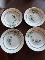 Antieke St Amand Franse Borden - Set van 4, Antiek en Kunst, Ophalen of Verzenden