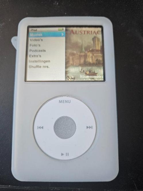 iPod Classic, Audio, Tv en Foto, Mp3-spelers | Apple iPod, Gebruikt, Classic, 40 GB en meer, Zilver, Met radio, Ophalen of Verzenden
