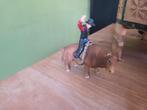 Schleich Western Rodeo Cowboy met Stier - Playset, Ophalen of Verzenden, Gebruikt