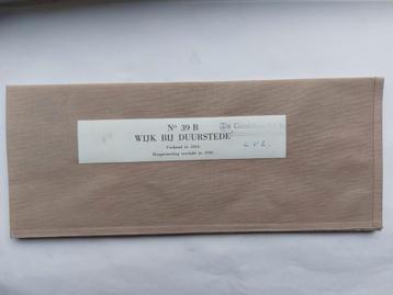 39B Stafkaart 1958 Wijk bij Duurstede Maurik Doorn Cothen beschikbaar voor biedingen