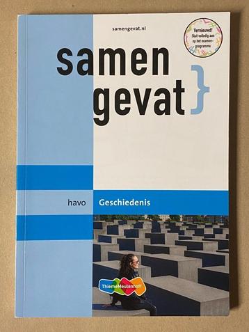 Havo Samengevat Geschiedenis 3e druk, 1ste oplage 2020 beschikbaar voor biedingen