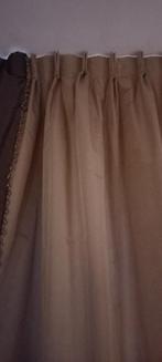 Overgordijnen Luxe  handgemaakt, Huis en Inrichting, Ophalen, Gebruikt, 200 cm of meer, 200 cm of meer