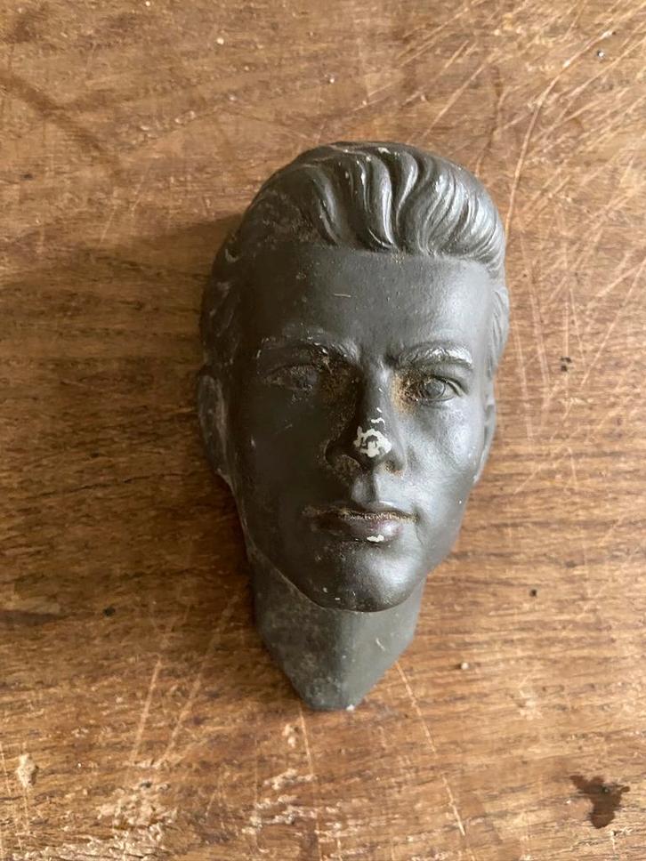 borstbeeld mannenkop beeldje Horst Werner Buchholz, Verzamelen, Beelden en Beeldjes, Zo goed als nieuw, Ophalen of Verzenden