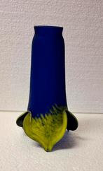 Antieke originele lampenkap   Art Deco glazen lampenkap ., Ophalen of Verzenden, Rond, Minder dan 25 cm
