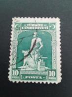 Turkije 15, Verzenden, Overige landen, Gestempeld