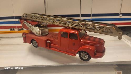 Tekno Denmark Scania Vabis Brandweer, Hobby en Vrije tijd, Modelauto's | 1:50, Gebruikt, Bus of Vrachtwagen, Tekno, Ophalen of Verzenden