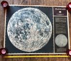 Maankaart van de Maan jaren 60, Verzamelen, Posters, Ophalen, Gebruikt