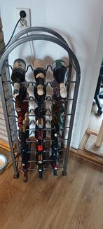 Flessenrek  24 flessen, Huis en Inrichting, Ophalen, Zo goed als nieuw, Metaal, 75 cm of meer