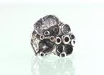 Vintage zilveren ring mos Theodor Klotz (Teka) jaren ‘70, Ophalen of Verzenden, Zilver, Ring, Met edelsteen