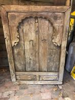 Prachtig oud houten paneel / raamluik, Ophalen, Gebruikt