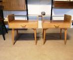 2 Helmut Magg voor WK Möbel nachtkastjes, retro jaren 60, Ophalen
