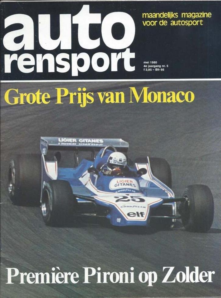 Autorensport 5 1980 : Talbot Sunbeam Lotus - Sunbeam TI, Boeken, Auto's | Folders en Tijdschriften, Gelezen, Algemeen, Ophalen of Verzenden