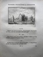 156 / Zaltbommel Slot Loevestein Kopergravure 1732, Antiek en Kunst, Ophalen of Verzenden