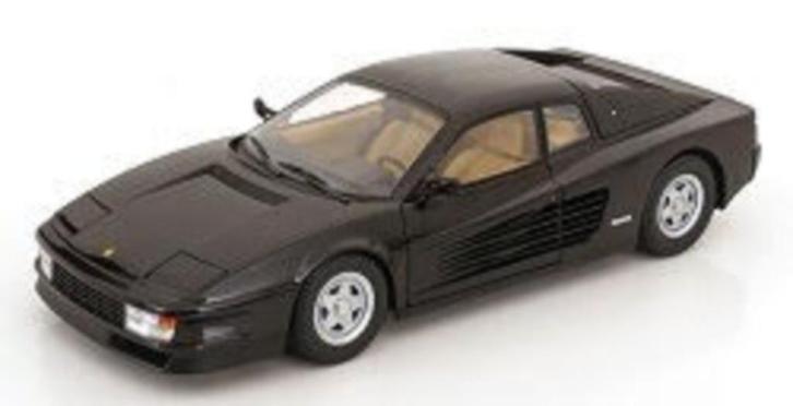 KK-Scale 1:12 1984 Ferrari Testarossa zwart. Pre-order, Hobby en Vrije tijd, Modelauto's | 1:5 tot 1:12, Nieuw, Auto, 1:9 t/m 1:12