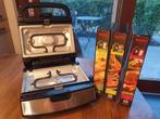 Tefal snack collection; incl wafel, tosti & platte platen, Ophalen, Zo goed als nieuw