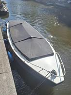 Stalen grachten bootje, Ophalen, Gebruikt, Elektrisch, Tot 10 pk