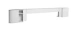 Achterwand auping auronde 180cm, Ophalen, Gebruikt, Wit, Tweepersoons