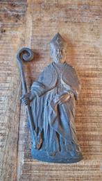 Bijzondere antieke gietijzeren ornament Sint Hubertus, Antiek en Kunst, Antiek | Religie, Ophalen of Verzenden