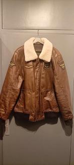 PME Legend Hudson Bomber Jacket – Echt Buffaloleer – Maat XX, Ophalen of Verzenden, Maat 56/58 (XL), Bruin