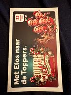 TOPPERS KERST 22/12 2e KAARTJE GRATIS, Tickets en Kaartjes, Twee personen