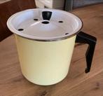 Vintage emaille melkkoker, Antiek en Kunst, Antiek | Emaille, Ophalen of Verzenden