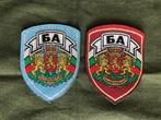 Embleem, badge uniformmouw Bulgaarse Leger, Verzamelen, Embleem of Badge, Nederland, Ophalen of Verzenden, Landmacht