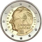 2euro Slowakije “Geboortedag Alexander Dubček’’ UNC 2021, Postzegels en Munten, Munten | Europa | Euromunten, 2 euro, Slowakije