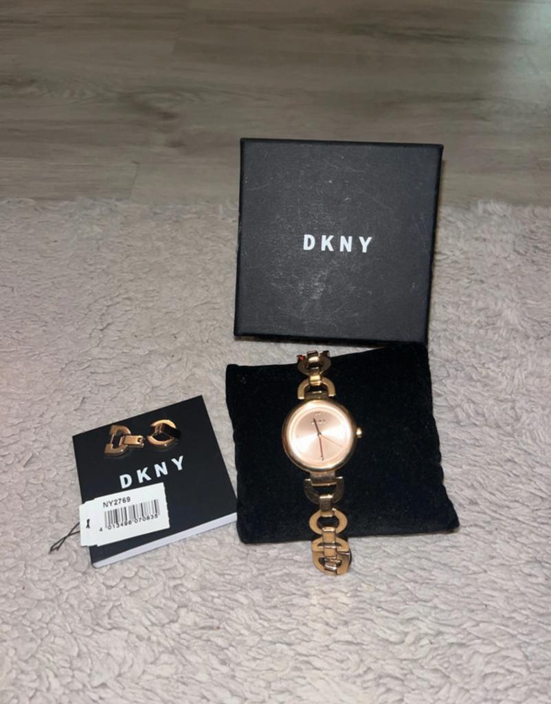 Rose gold horloge DKNY, Sieraden, Tassen en Uiterlijk, Horloges | Dames, Overige materialen, DKNY, Polshorloge, Overige materialen