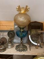 Antieke olielampen, Antiek en Kunst, Antiek | Lampen, Ophalen of Verzenden