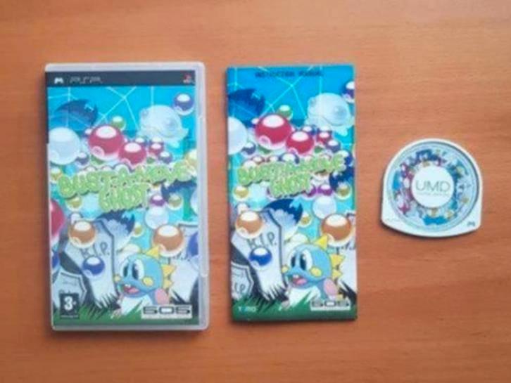 ZELDZAAM | PSP | Bust-A-Move Ghost, Spelcomputers en Games, Games | Sony PlayStation Portable, Gebruikt, 1 speler, Vanaf 3 jaar