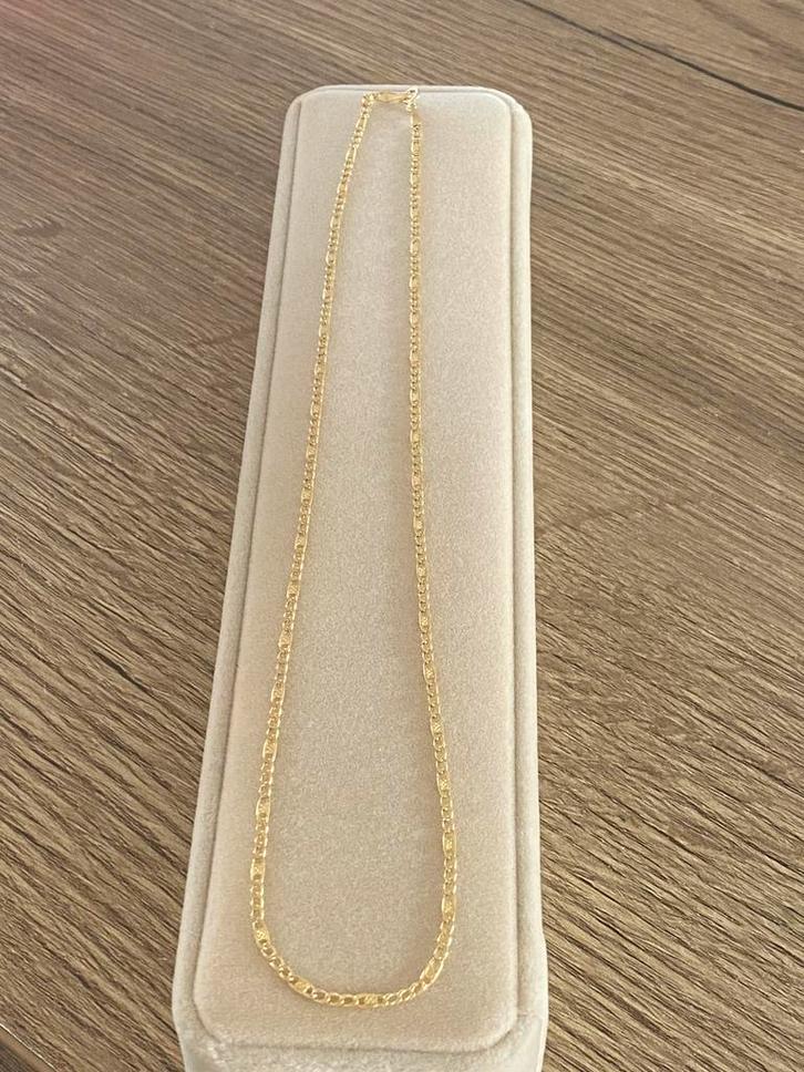 14 karaat(585) gouden ketting, Sieraden, Tassen en Uiterlijk, Kettingen, Nieuw, Goud, Ophalen of Verzenden